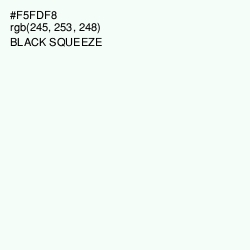 #F5FDF8 - Black Squeeze Color Image
